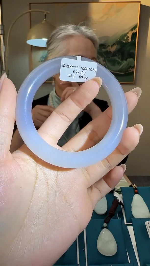 未镶嵌手镯和田玉XY 56.2