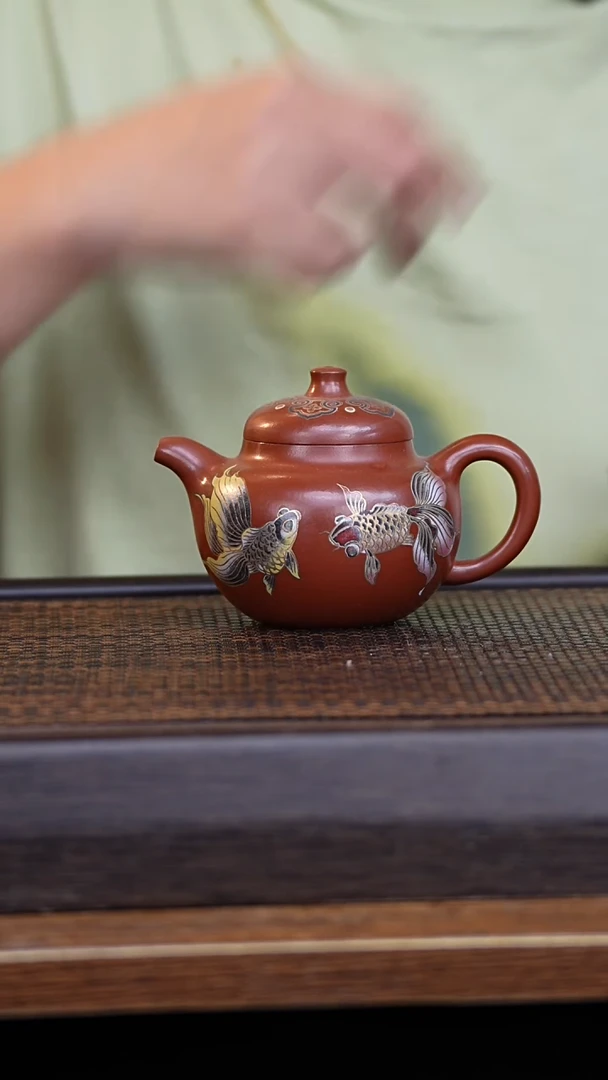 茶壶紫砂宜兴手工原矿紫砂壶001