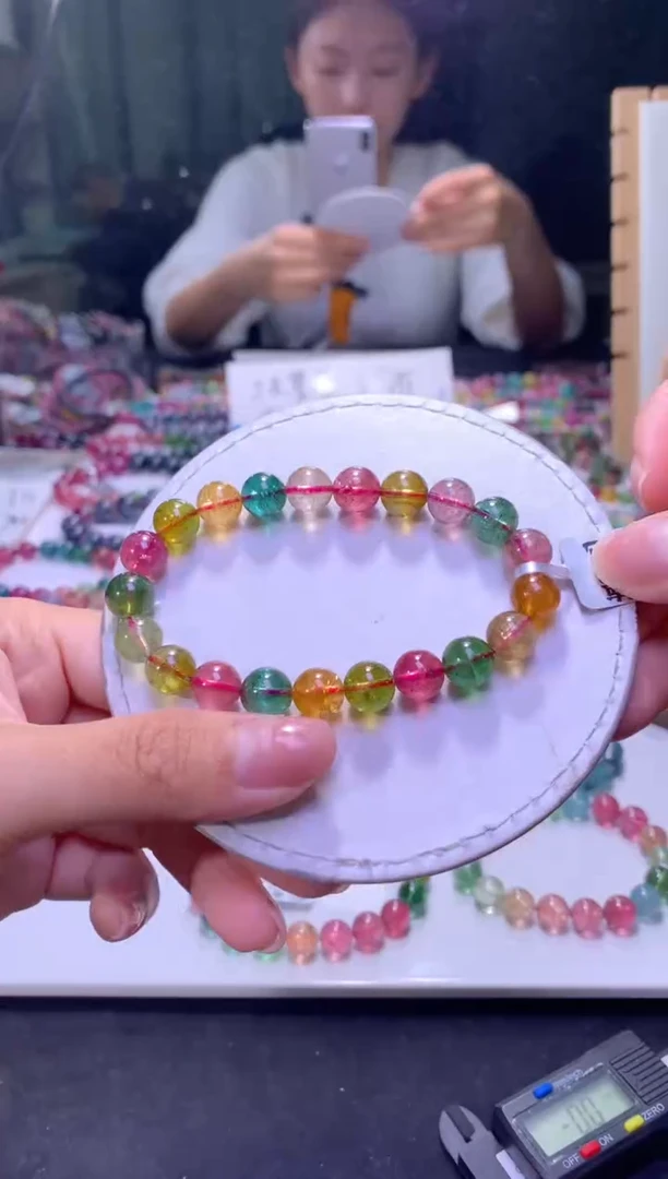 未镶嵌手串碧玺A02【天然碧玺】