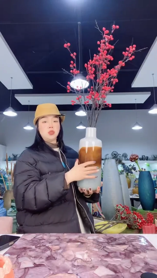 【闪购商品】琉璃慕忆家花瓶