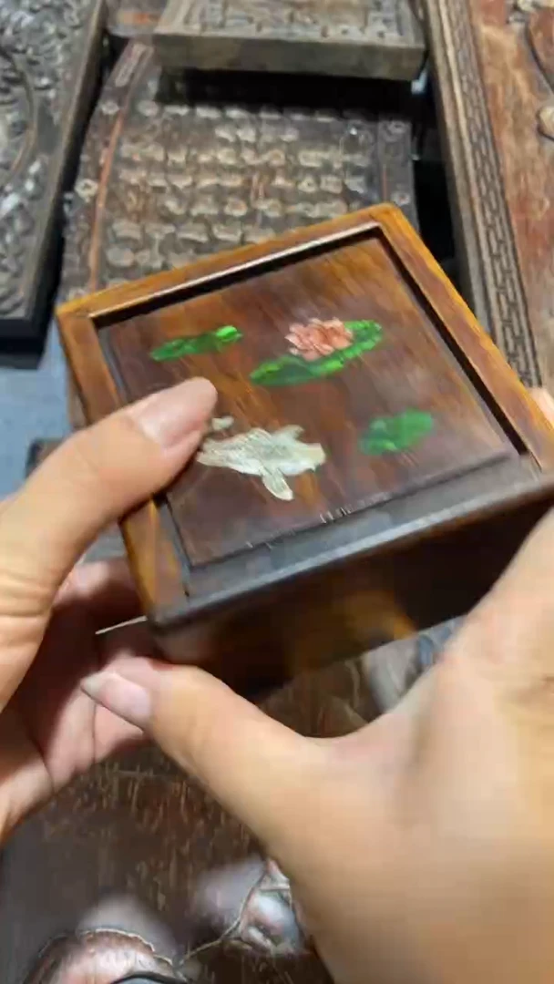 香榧木紫檀拆件雕刻板以直播间实物为准