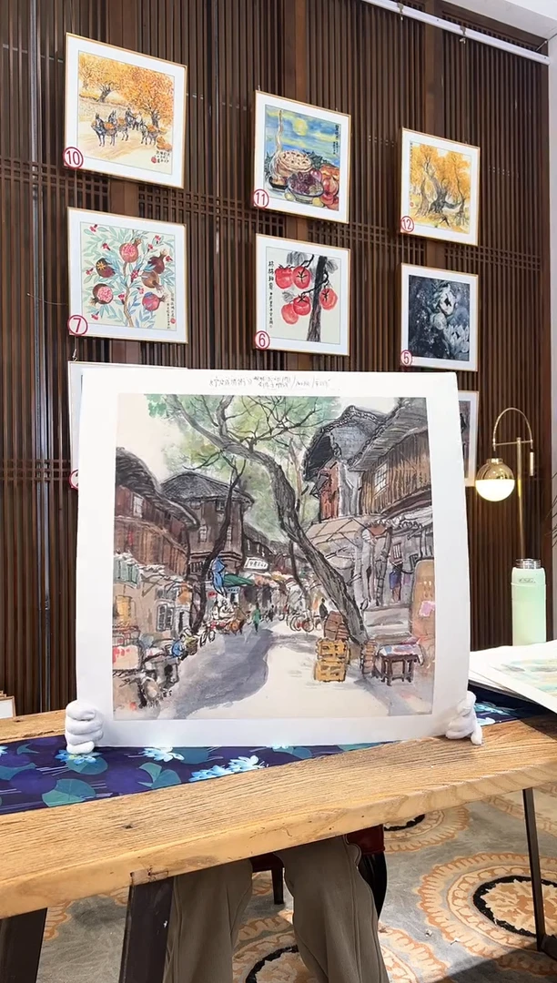 版画耿玉琨名章限量版画S