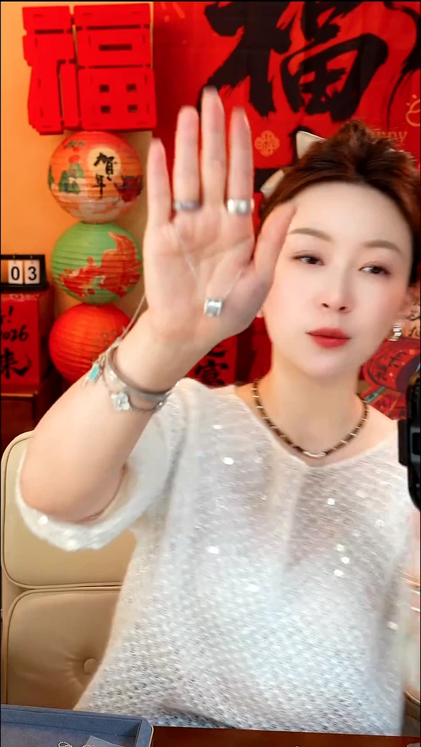 无吊坠925银万花筒项链