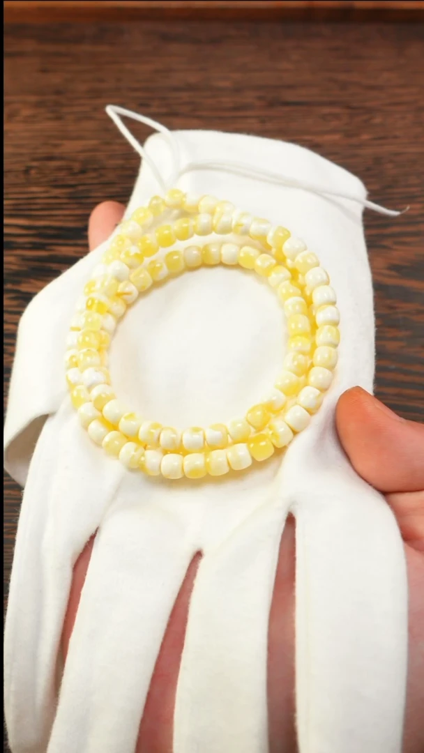 【闪购商品】琥珀手链未镶嵌2515/6.5mm黑金