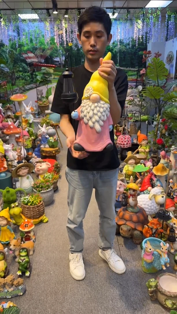 无花朵花园庭院摆件&00&