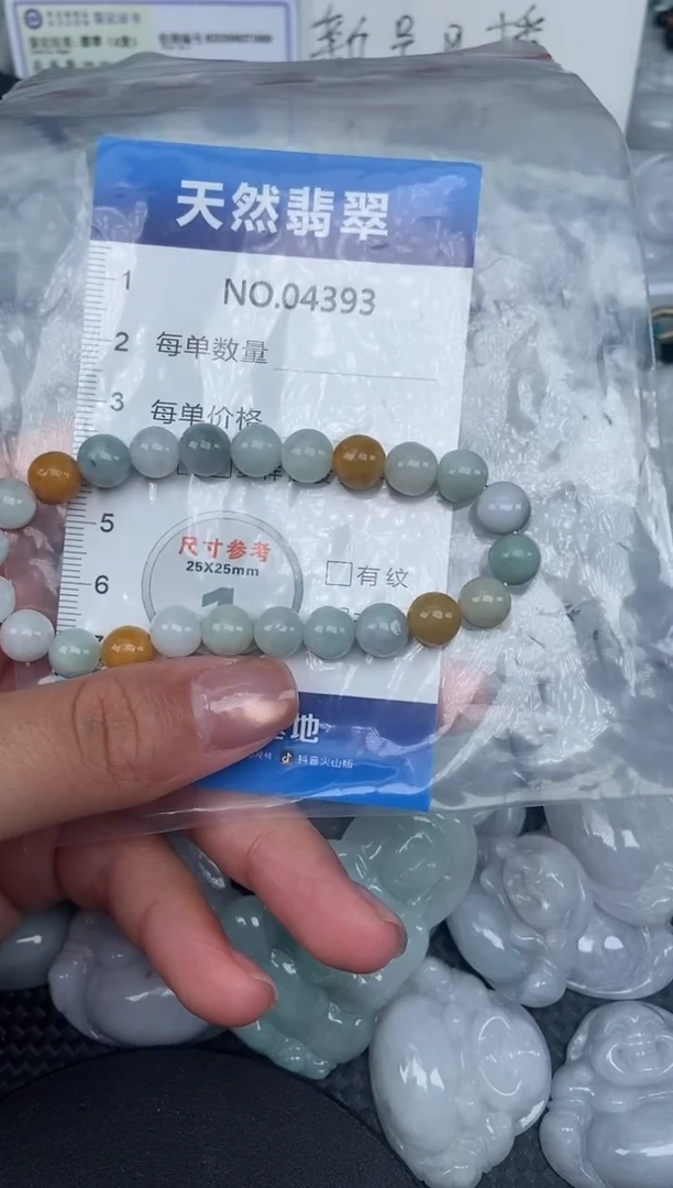 颈饰未镶嵌翡翠纯天然A货翡翠4393