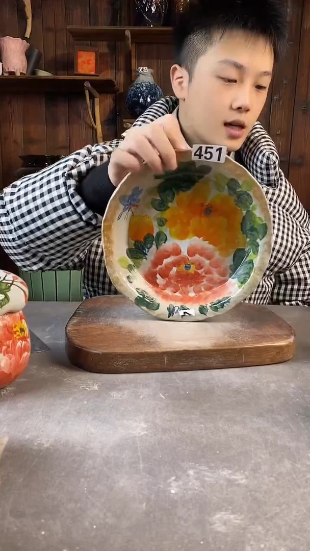 碗451手工手绘 超值福利