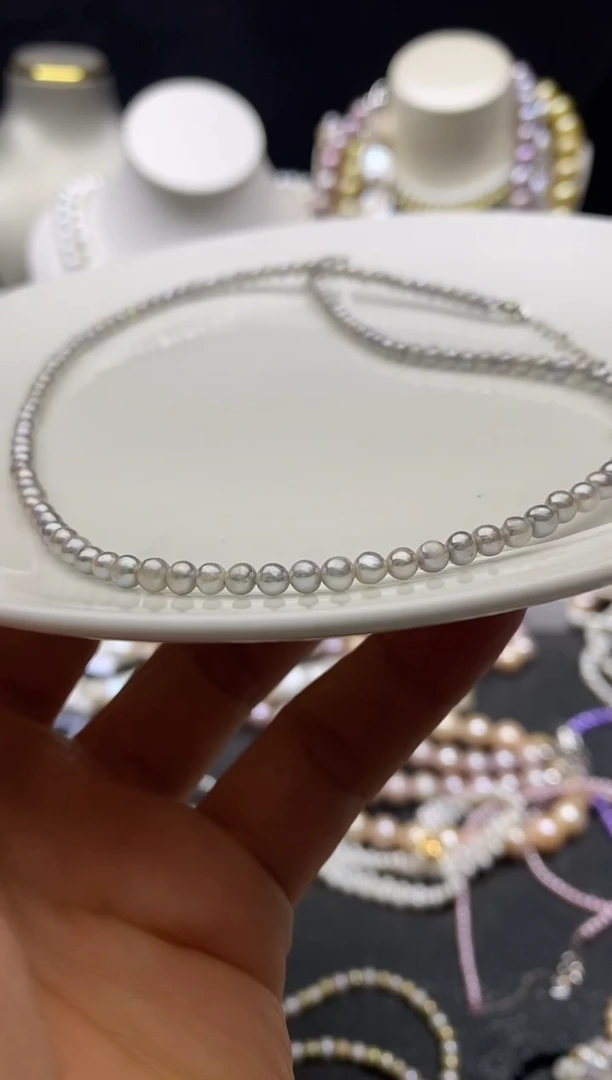 颈饰未镶嵌淡水珍珠多人