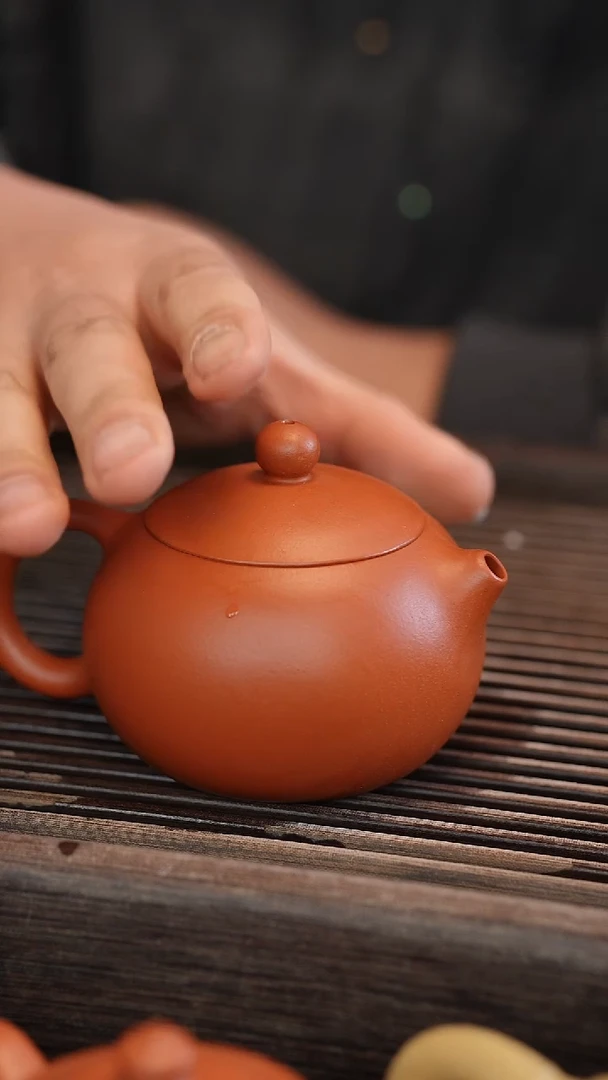 茶壶紫砂原矿手工制作200cc