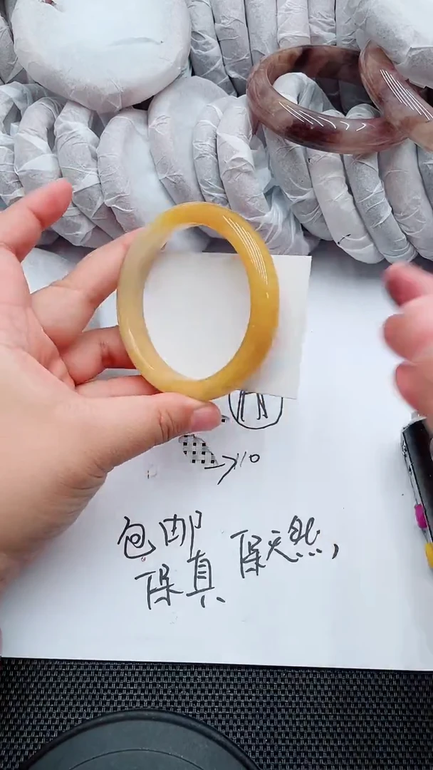 未镶嵌手镯石英质玉92-60-61