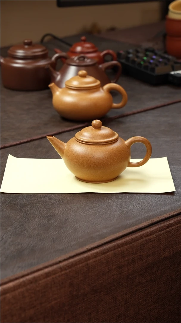 茶壶紫砂壶·27黄金段水平150cc
