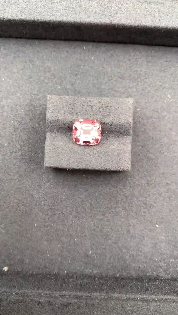 未镶嵌珠宝半成品碧玺3.3ct粉碧玺  GH 定制