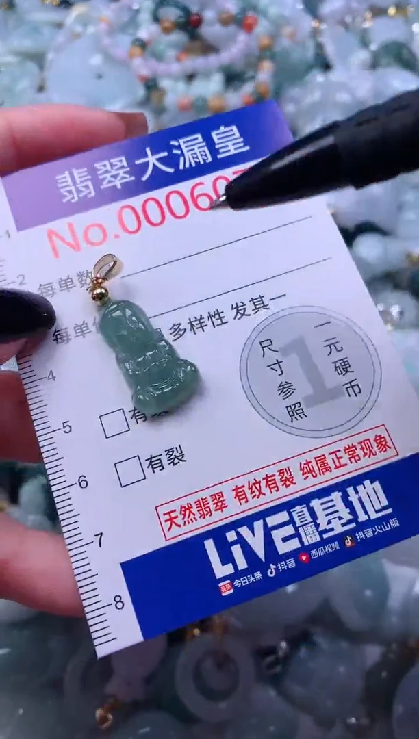 颈饰未镶嵌翡翠6071