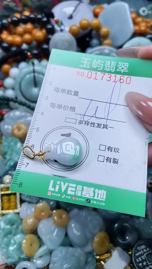 翡翠未镶嵌颈饰闪购0173160