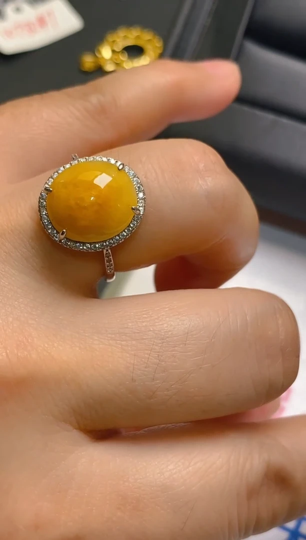 【闪购商品】翡翠耳饰银S925镶嵌天然A货翡翠1