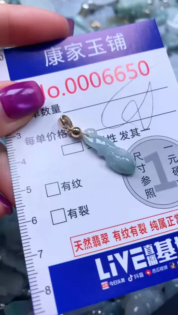 颈饰未镶嵌翡翠6650