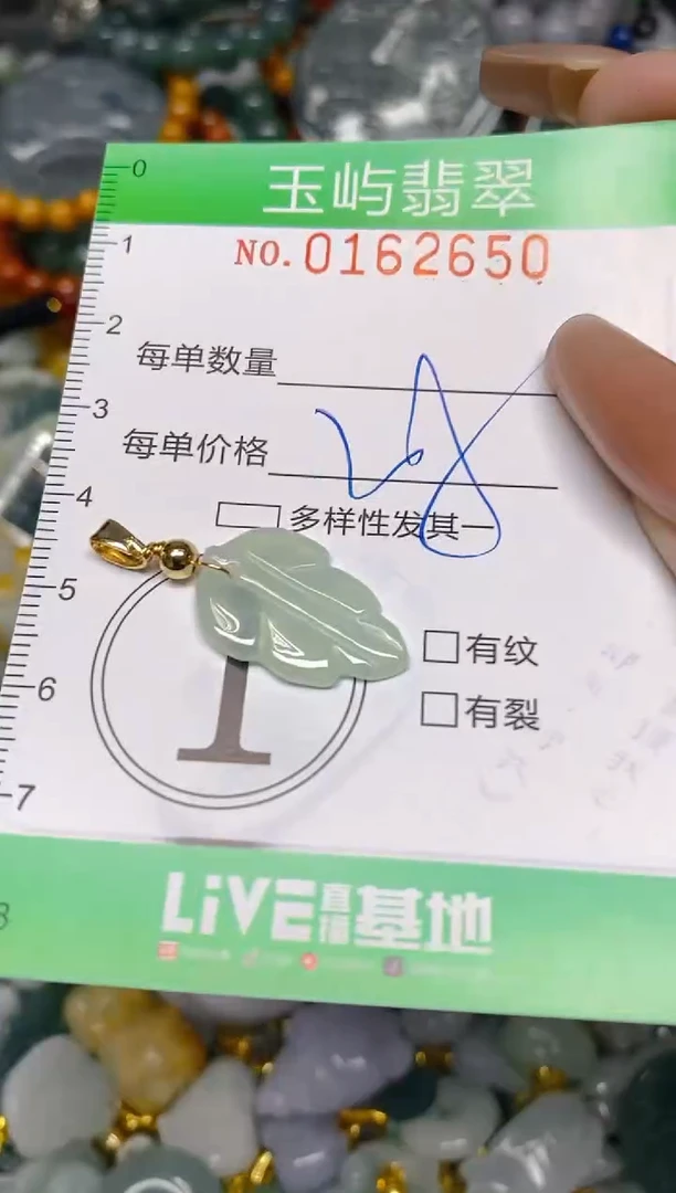 翡翠未镶嵌颈饰闪购0162650