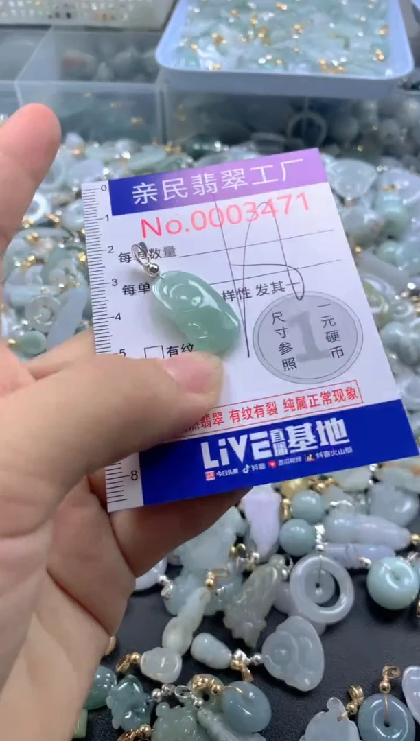 颈饰未镶嵌翡翠3471
