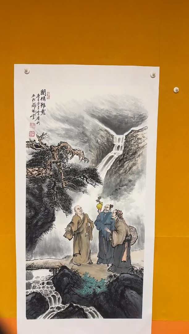 国画雄风堂书画作品