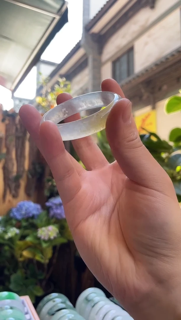 未镶嵌手镯翡翠53圈