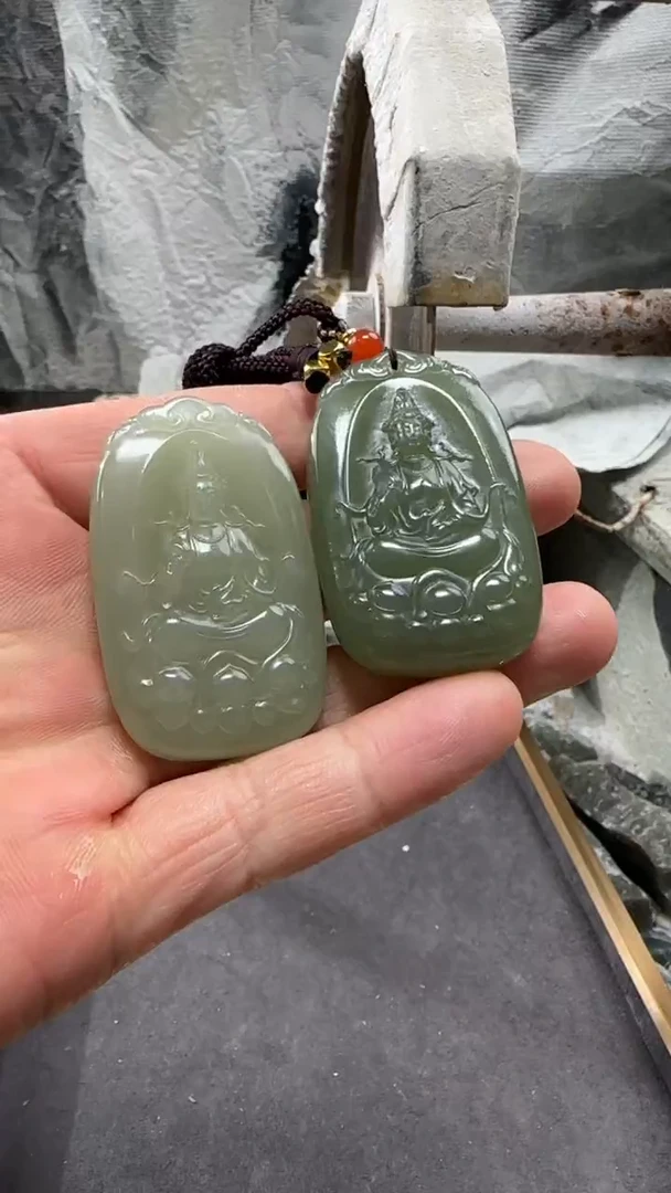 颈饰未镶嵌和田玉吊坠多样性拍一发一件