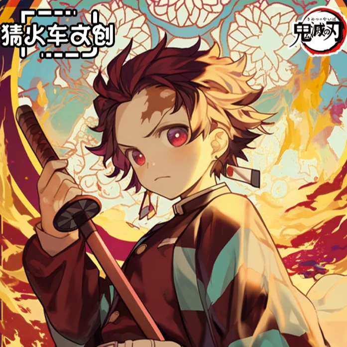 【清仓福福】鬼灭之刃-原画冰箱贴盲盒-下单默认代拆