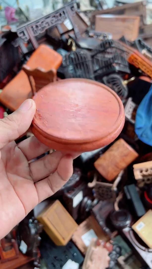 木8底座花架摆件处理