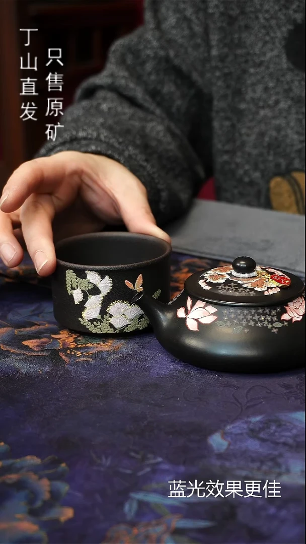 茶壶紫砂默认微瑕不退换宜兴紫砂原矿紫砂