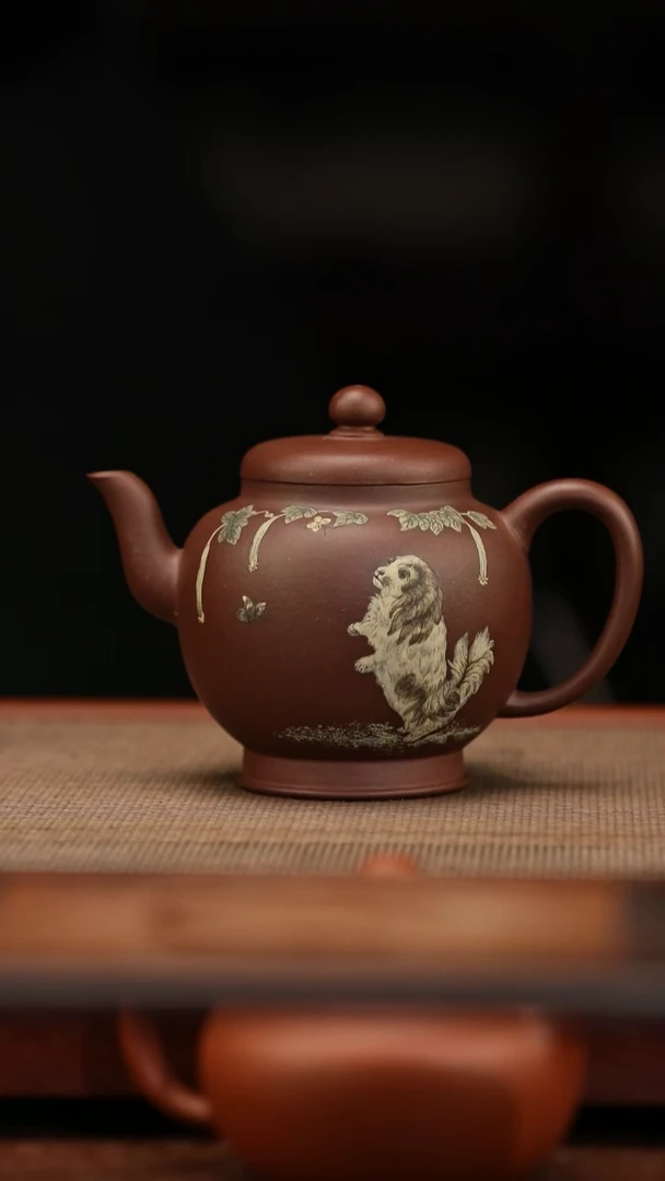 茶壶紫砂旺财 南州高仕 220毫升