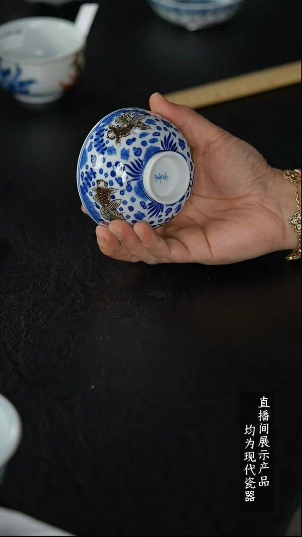 Y522诚意十足的直播间 茶具