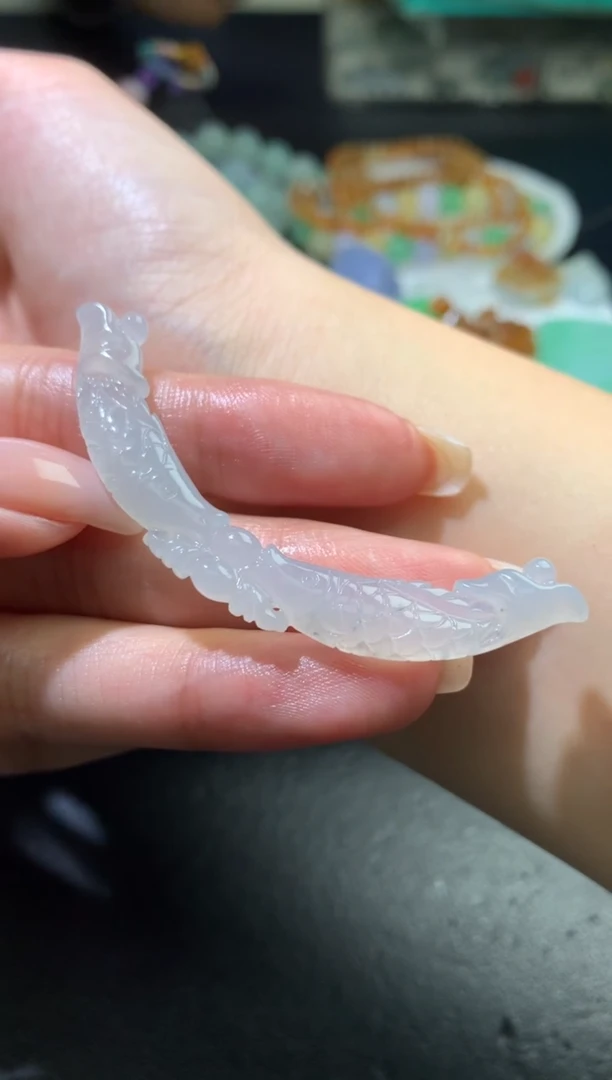 未镶嵌定制翡翠毛货 62.8-7.9-4.3