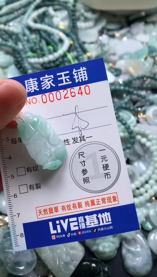 颈饰未镶嵌翡翠2640