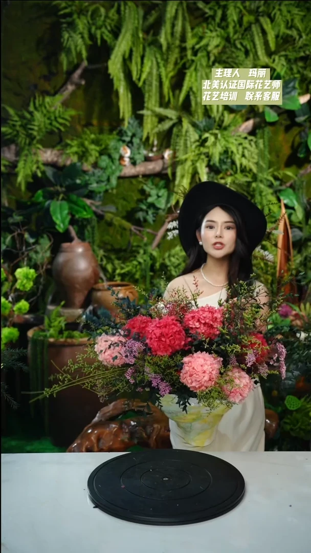 莫奈花园单拍花一束