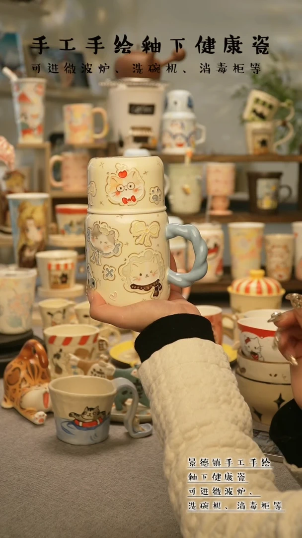 【闪购商品】杯景德镇手工手作陶瓷@A806