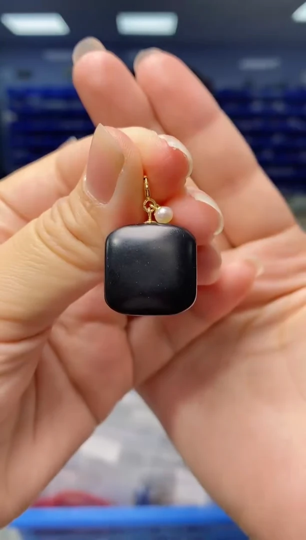 【闪购商品】和田玉吊坠(不含链)银S925镶嵌  Q01349