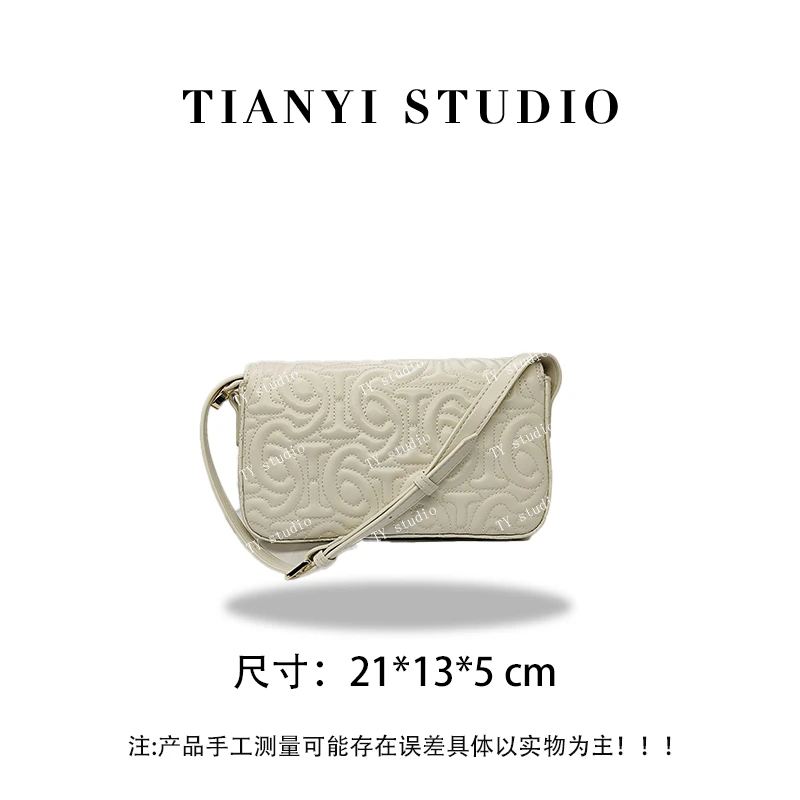 【TY】ZT-95005-奶昔白       轻奢高级韩版单肩潮流时尚简约女包