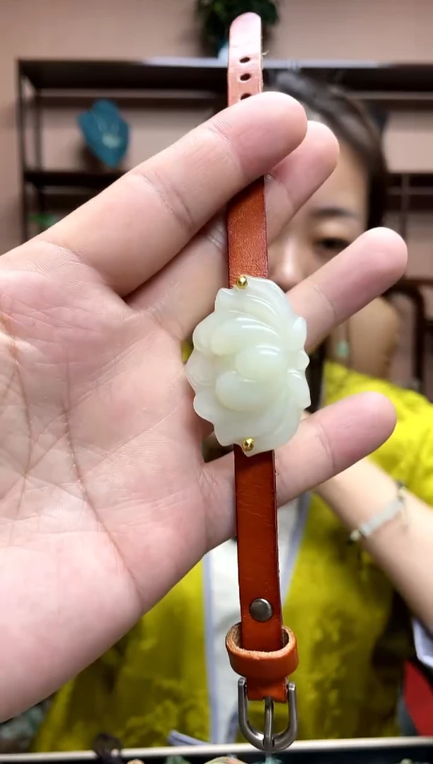 【闪购商品】岫玉未镶嵌手牌·