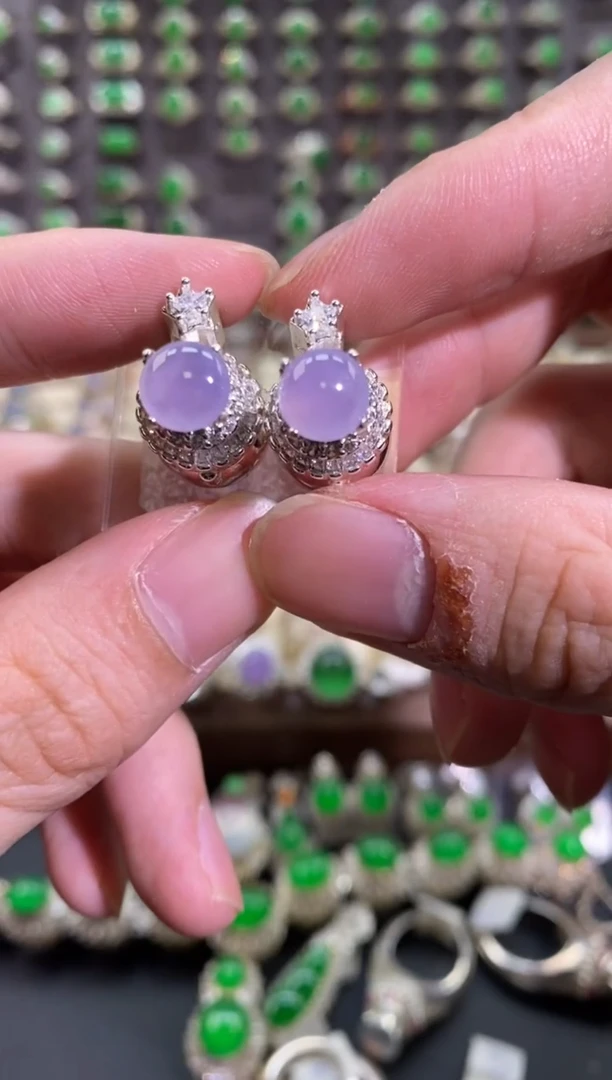 未镶嵌戒指翡翠天然缅甸A货翡翠未镶嵌 粉丝福利