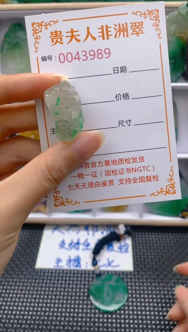 石英质玉未镶嵌颈饰989
