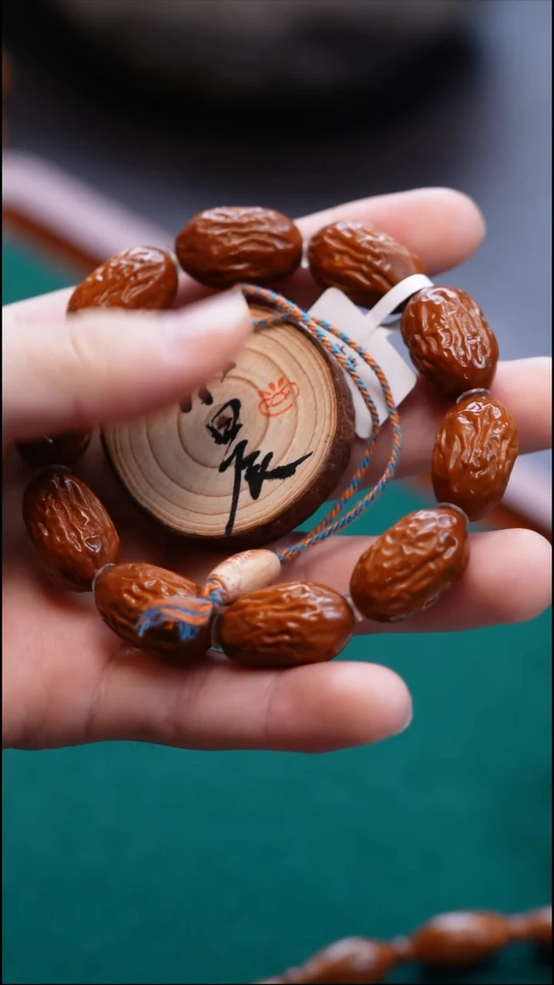 手串/手链橄榄核刘*涛橄榄雕