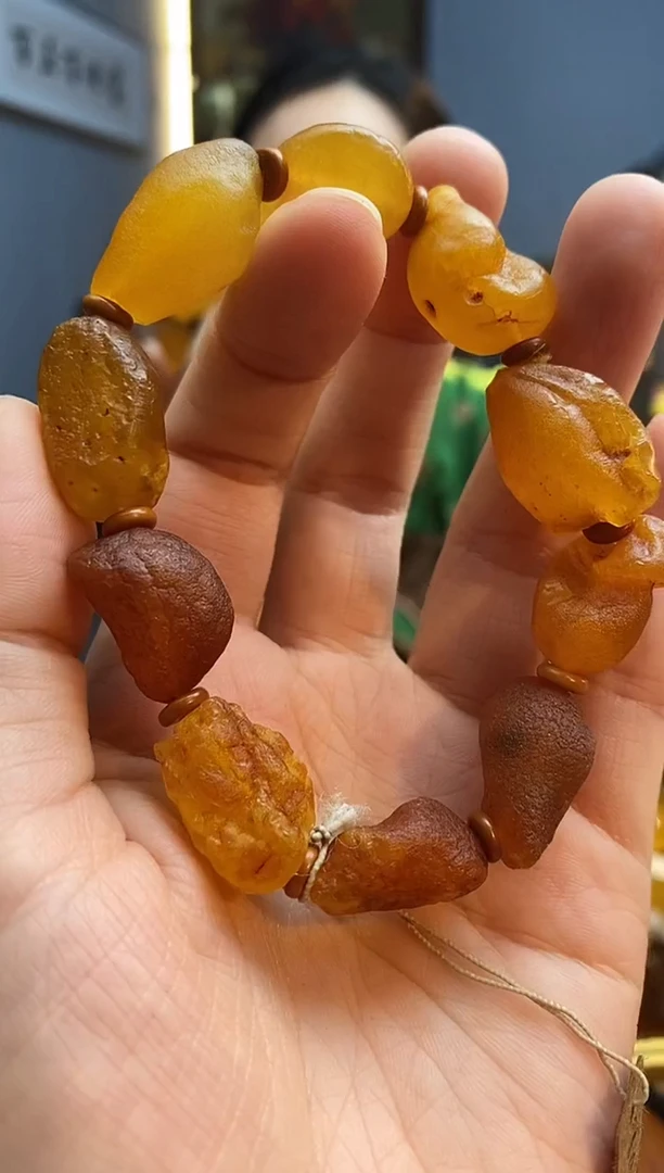 手串琥珀未镶嵌手串
