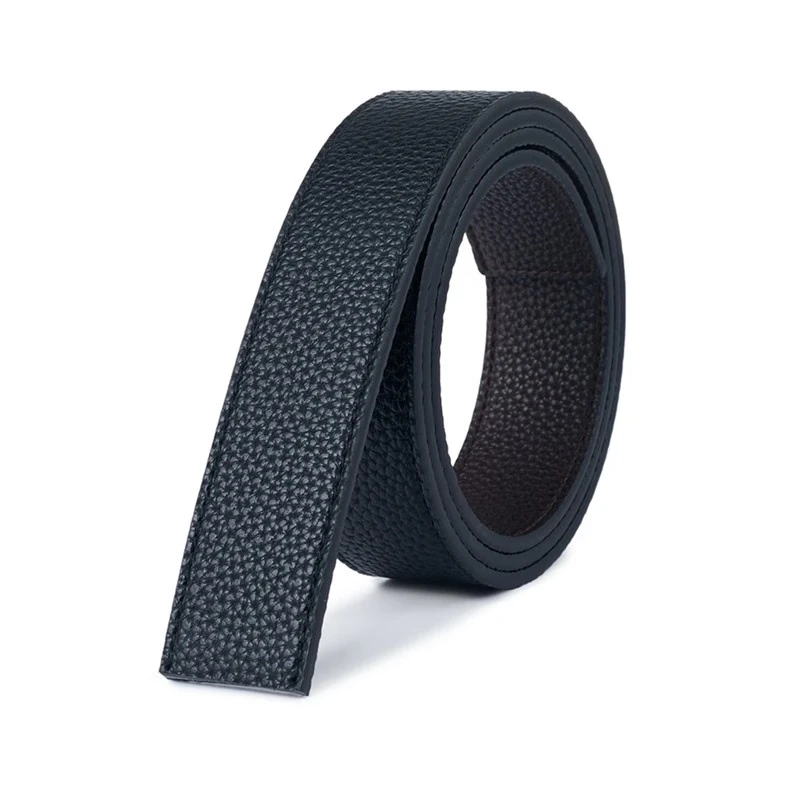 适用大C扣皮带男士替换带身真皮腰带高档不带头无头带条3.8/3.4cm