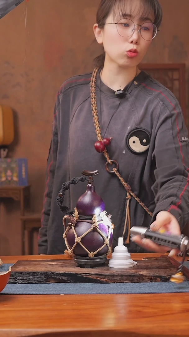 257号链接精品大漆葫芦现货现发[一物一拍]