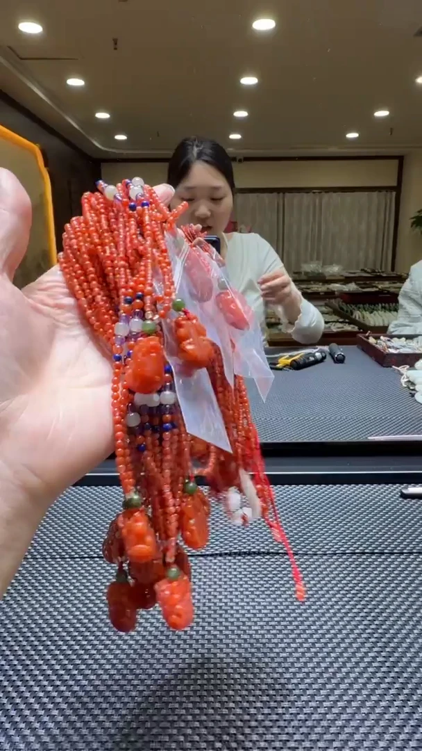 未镶嵌颈饰玛瑙/玉髓项链（多样性，发一）