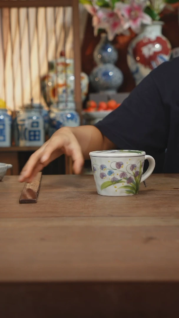 瓷片景德镇设计师釉下手绘陶瓷餐具