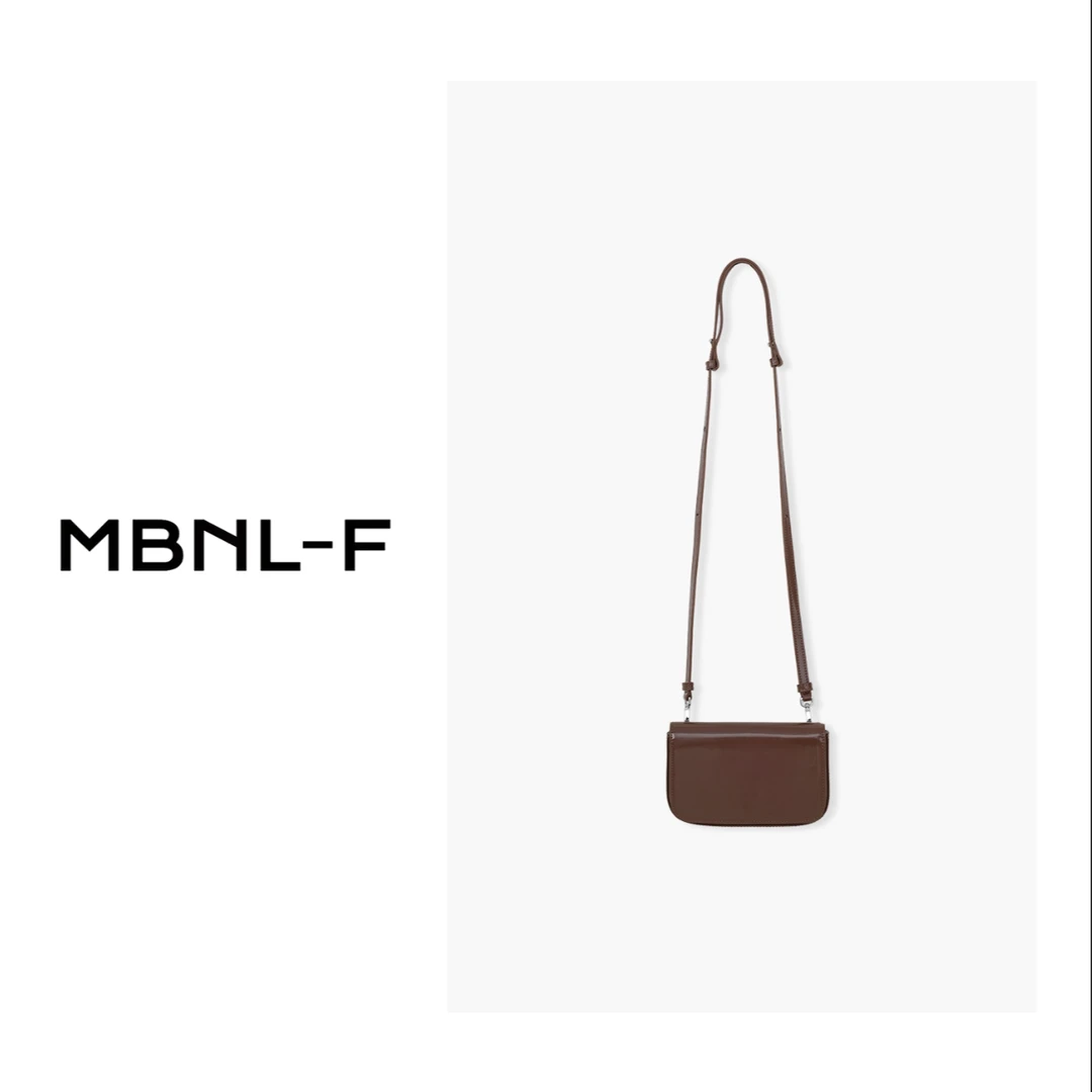 MBNL-F简约轻奢亮面斜挎小方包 秦磊XM-BB5123