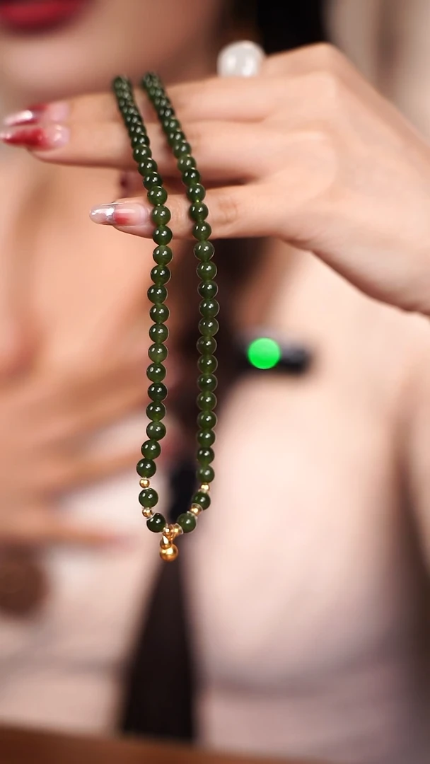 【闪购商品】和田玉手链银S925镶嵌X021712和田玉葫芦多圈