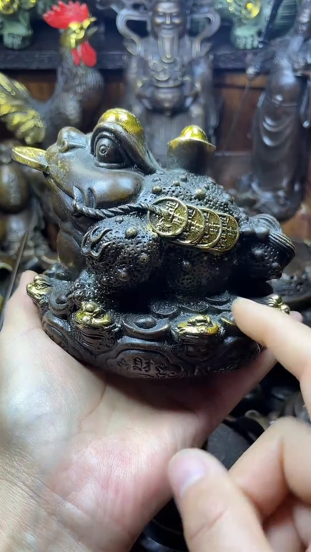 闪购链接，点击下单，有运费险，铜摆件