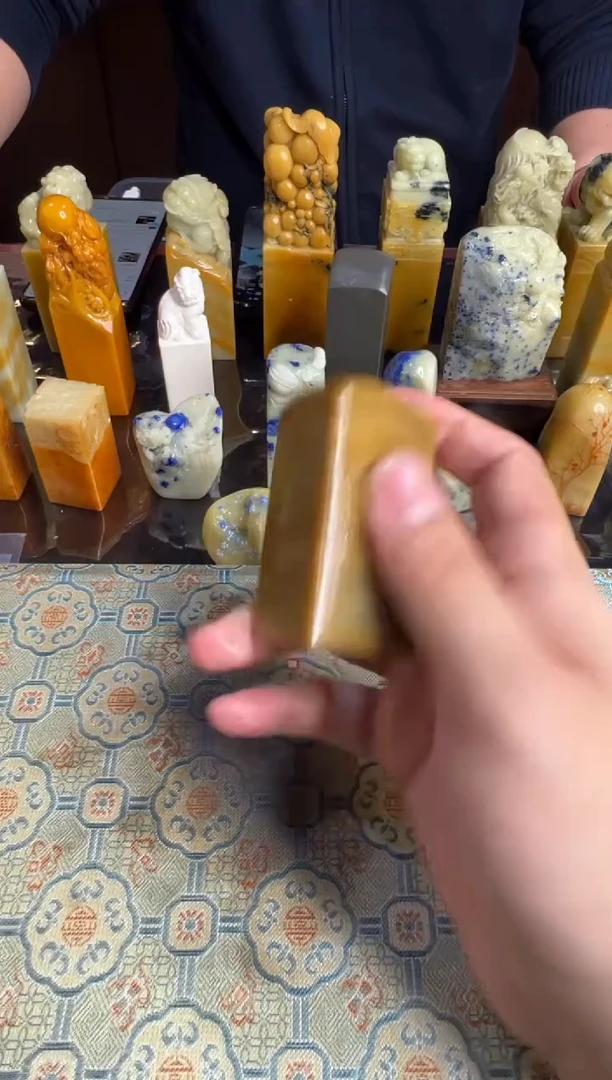 【闪购商品】青田石印石编号编号dqt3160