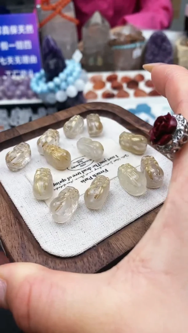 【闪购商品】水晶颈饰未镶嵌33a拍二发一/1.25/1个